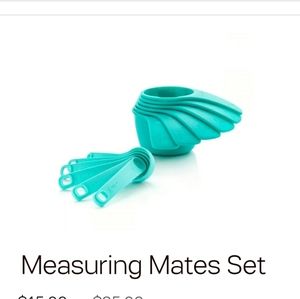 Tupperware measuring cups and spoons